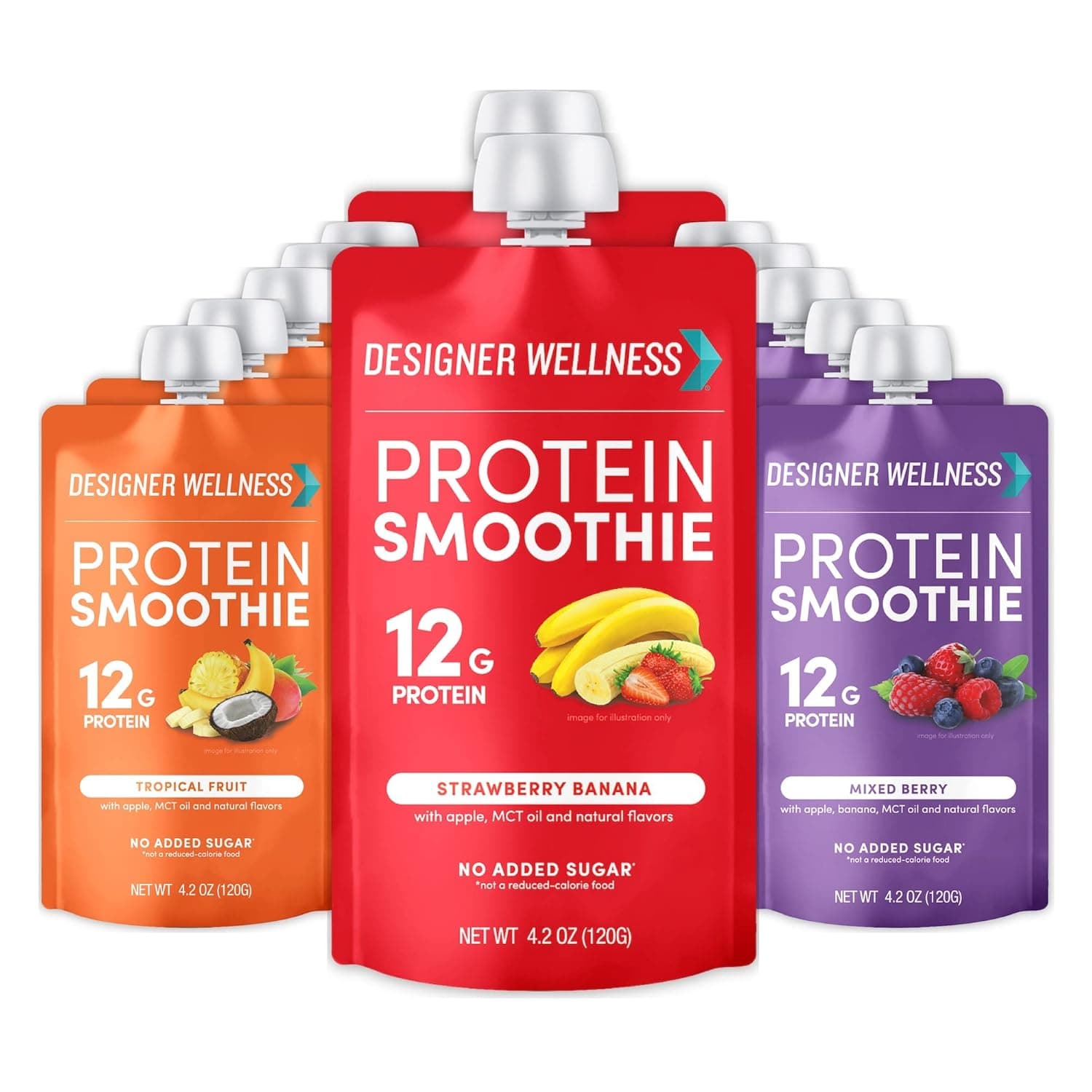 Designer Wellness Protein Smoothie – Original Variety Pack