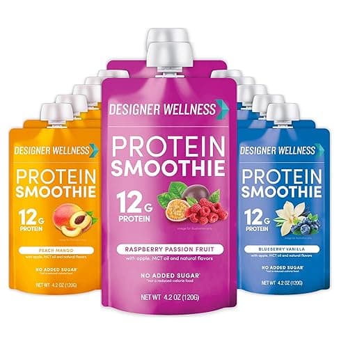 Designer Wellness Protein Smoothie – Super Fruit Variety Pack