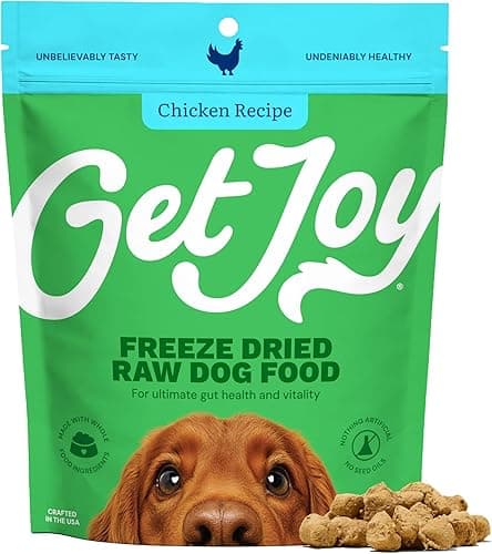 Get Joy Freeze‑Dried Dog Food — Chicken Recipe with Superfoods, 4 oz