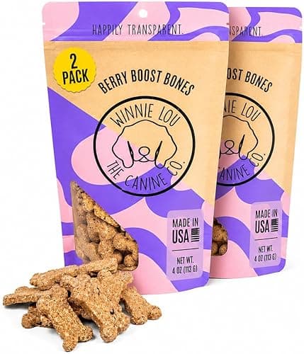 Winnie Lou Organic Berry Boost Bones – 2 Pack