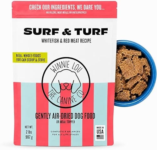 Winnie Lou The Canine Co. Air‑Dried Dog Food – Surf & Turf