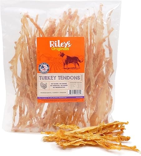 Riley’s Turkey Tendons for Dogs – 12 oz