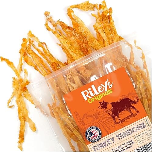 Riley’s Turkey Tendons for Dogs – 8 oz