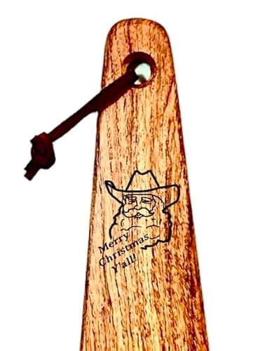 COWBOY SPATULA – Mesquite Wood Spatula (