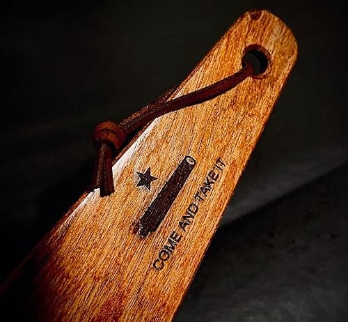  COWBOY SPATULA – Mesquite Wood Spatula (Come and Take It - Cannon)
