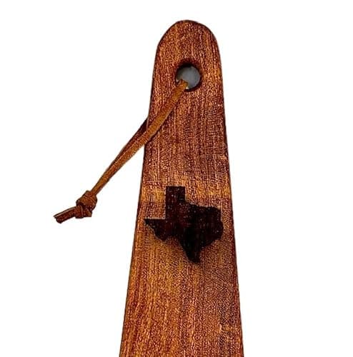 COWBOY SPATULA – Mesquite Wood Spatula (Texas Engraved)