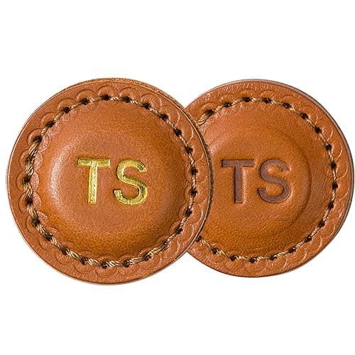 Northwind Personalized Leather Golf Ball Markers (Set of 2)