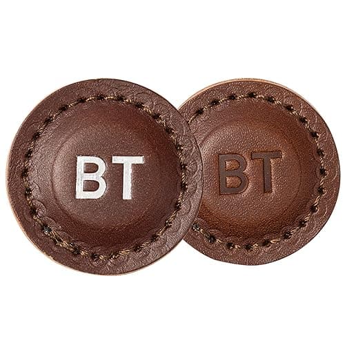 Northwind Personalized Leather Golf Ball Markers (Set of 2)