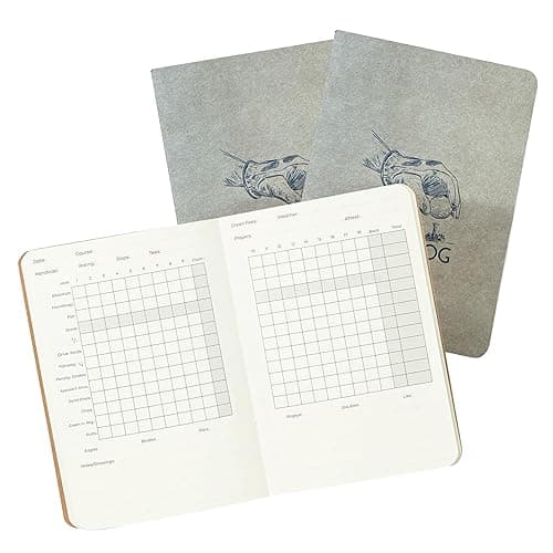 Northwind Personalized Leather Golf Scorecard Holder – Refill Only, Pack of 3