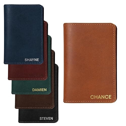 Northwind Personalized Refillable Leather Notebook Cover