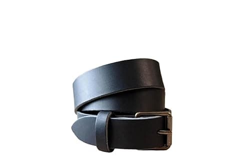 Northwind Leather Belt for Men — Black (32 inch) 