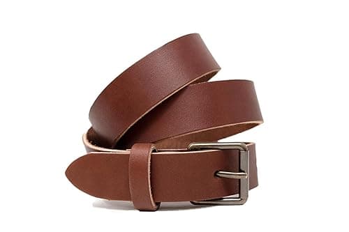 Northwind Leather Belt for Men — Brown (38 inch) 
