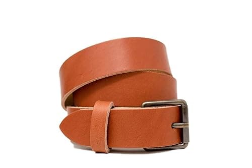 Northwind Leather Belt for Men — Tan (34 inch) 