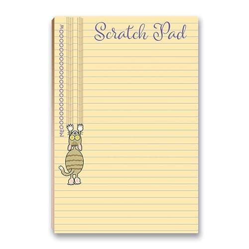  Stonehouse Collection Cat Scratch Pad – Funny Notepad