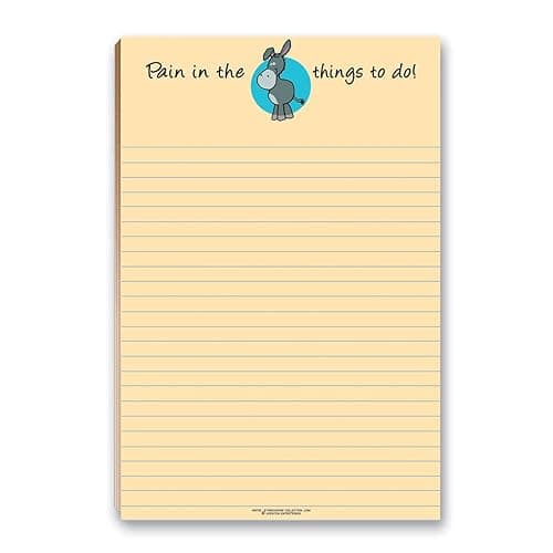 Stonehouse Collection Pain In The Donkey Funny Notepad 