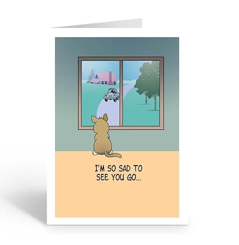 Stonehouse Collection Funny Friendship Greeting Card – “Don’t Go” Any‑Occasion Card
