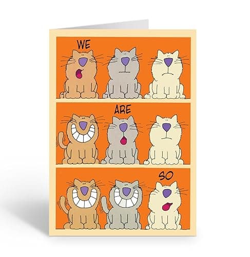 Stonehouse Collection Funny Friendship Greeting Card – “Proud of You” Any‑Occasion Card 