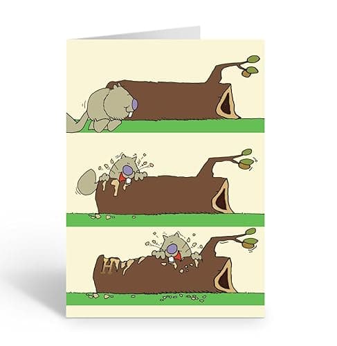 Stonehouse Collection Funny Birthday Card – “Birthday Beaver” 