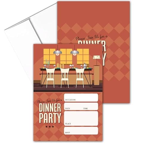 Stonehouse Collection Dinner Party Invitations 
