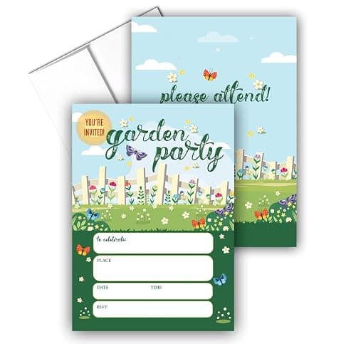 Stonehouse Collection Garden Party Invitations