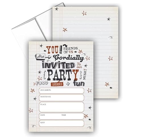 Stonehouse Collection Western Party Invitations