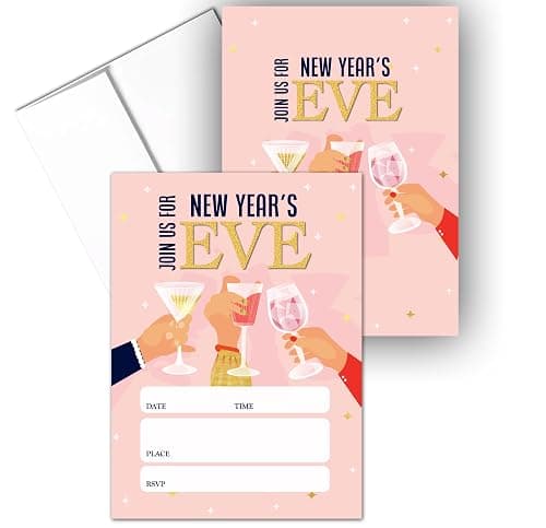 Stonehouse Collection New Year’s Eve “Cheers” Party Invitations