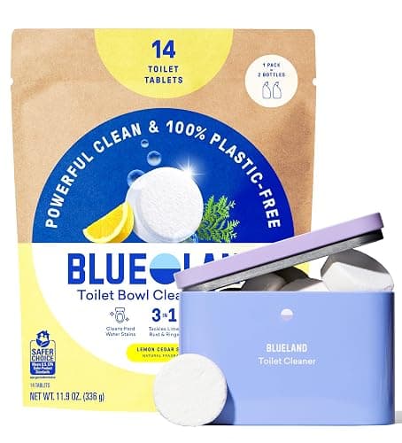 Blueland Toilet Bowl Cleaner Tablets — Lemon Cedar