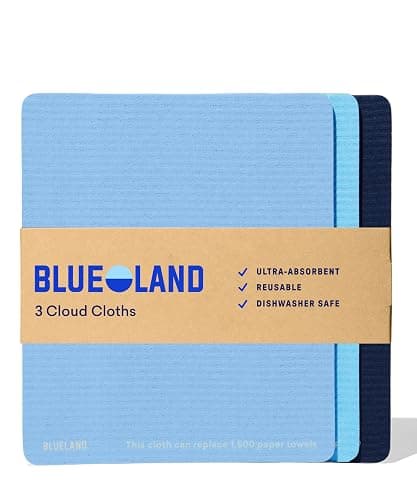 Blueland Cloud Cloth — 3‑Pack (Reusable Paper Towel Alternative)