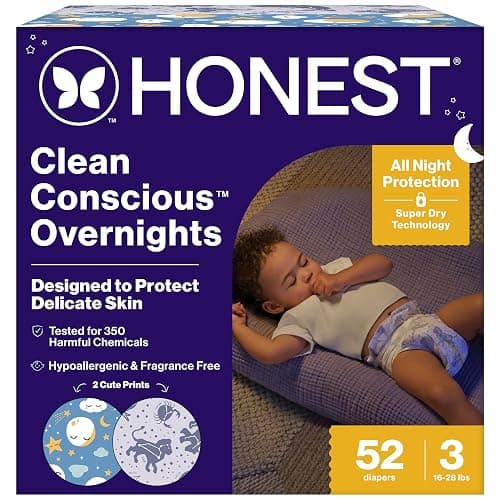 The Honest Company Comfort Dry Overnight Diapers