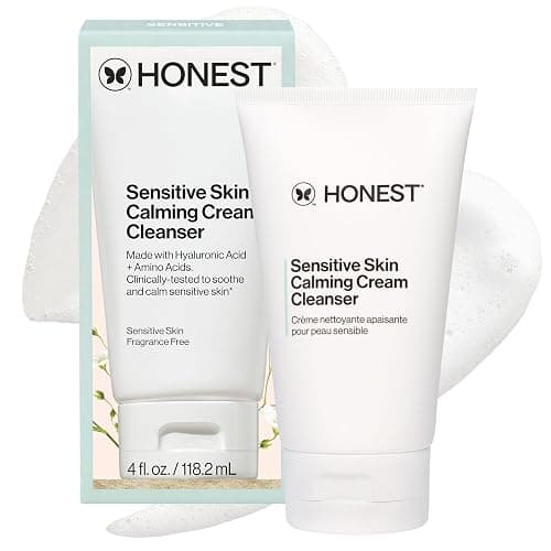 Honest Beauty Sensitive Skin Calming Cream Cleanser – 4 fl oz