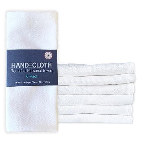 Reusable Cotton Paper Towel Alternative — Birdseye Cloths (6 Pack)